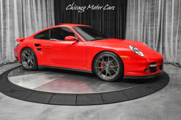 Used 2007 Porsche 911 Turbo Coupe Guards Red! 650HP! BY DESIGN STAGE 4! 20 STRASSE Wheels! for sale Sold at Chicago Motor Cars in West Chicago IL 60185 6