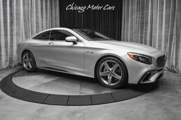 Used 2019 Mercedes-Benz S63 AMG 4Matic Coupe Drivers Assistance Package! AMG! LOW Miles! for sale Sold at Chicago Motor Cars in West Chicago IL 60185 6