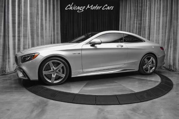 Used 2019 Mercedes-Benz S63 AMG 4Matic Coupe Drivers Assistance Package! AMG! LOW Miles! for sale Sold at Chicago Motor Cars in West Chicago IL 60185 1