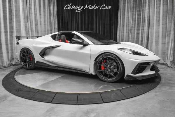 Used 2020 Chevrolet Corvette Stingray 3LT Z51 $22k in Upgrades Vossen Wheels Factory Carbon Upgrade for sale Sold at Chicago Motor Cars in West Chicago IL 60185 6