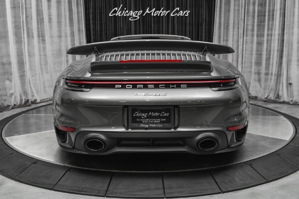 Used 2021 Porsche 911 Turbo S Cabriolet HRE 21/22 Gold Wheels! SPORT Exhaust! 1500 Miles! LOADED for sale Sold at Chicago Motor Cars in West Chicago IL 60185 4