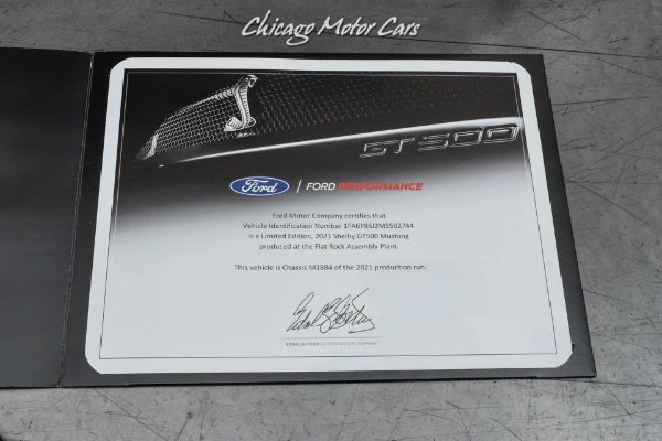 Used-2021-Ford-Mustang-Shelby-GT500-Carbon-Fiber-Track-Pack-Technology-Package-Loaded