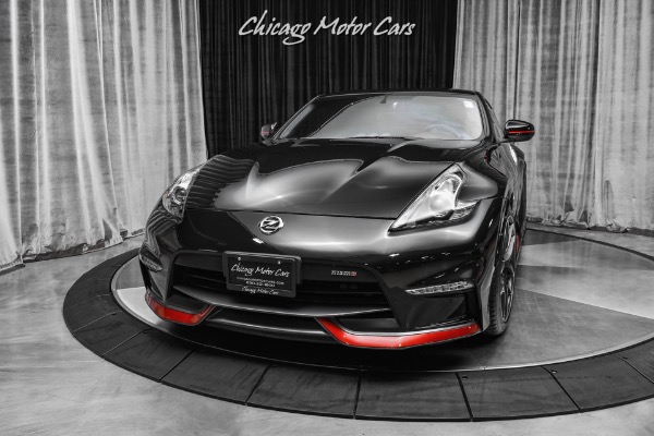 Used 2016 Nissan 370Z NISMO Coupe Magnetic Black! Tons of Carbon Fiber! Remote Start! UPGRADES! for sale Sold at Chicago Motor Cars in West Chicago IL 60185 2