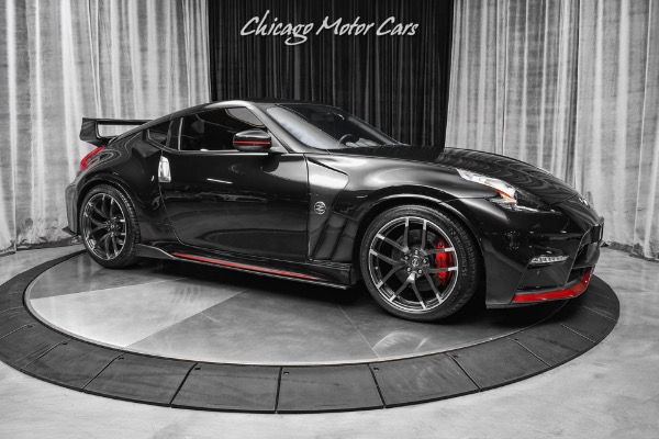 Used 2016 Nissan 370Z NISMO Coupe Magnetic Black! Tons of Carbon Fiber! Remote Start! UPGRADES! for sale Sold at Chicago Motor Cars in West Chicago IL 60185 6