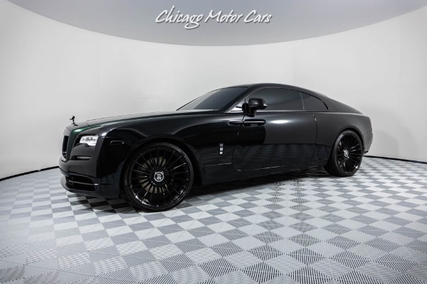 Used 2017 Rolls-Royce Wraith Coupe HUGE MSRP $370k+ Starlight! Forged Vossen Wheels LOADED for sale Sold at Chicago Motor Cars in West Chicago IL 60185 2
