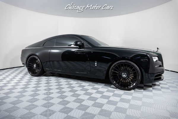 Used 2017 Rolls-Royce Wraith Coupe HUGE MSRP $370k+ Starlight! Forged Vossen Wheels LOADED for sale Sold at Chicago Motor Cars in West Chicago IL 60185 5