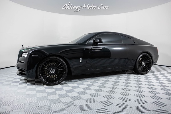 Used 2017 Rolls-Royce Wraith Coupe HUGE MSRP $370k+ Starlight! Forged Vossen Wheels LOADED for sale Sold at Chicago Motor Cars in West Chicago IL 60185 1