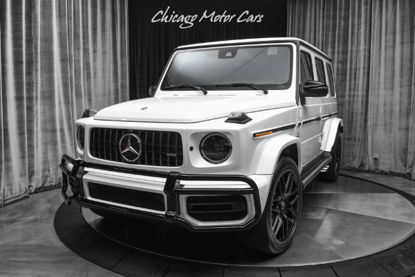 Used-2021-Mercedes-Benz-G63-AMG-4Matic-SUV-Carbon-Fiber-Matte-Black-Wheels-Pristine