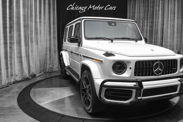 Used-2021-Mercedes-Benz-G63-AMG-4Matic-SUV-Carbon-Fiber-Matte-Black-Wheels-Pristine