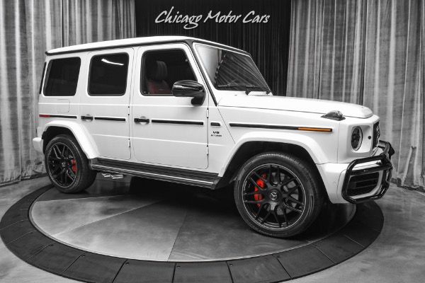 Used 2021 Mercedes-Benz G63 AMG 4Matic SUV Carbon Fiber Matte Black Wheels Pristine for sale Sold at Chicago Motor Cars in West Chicago IL 60185 6