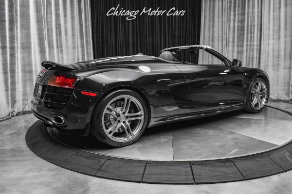 Used 2011 Audi R8 5.2L V10 quattro Spyder Carbon Fiber Interior Trim! Audi Nav Plus! PPF! for sale Sold at Chicago Motor Cars in West Chicago IL 60185 5