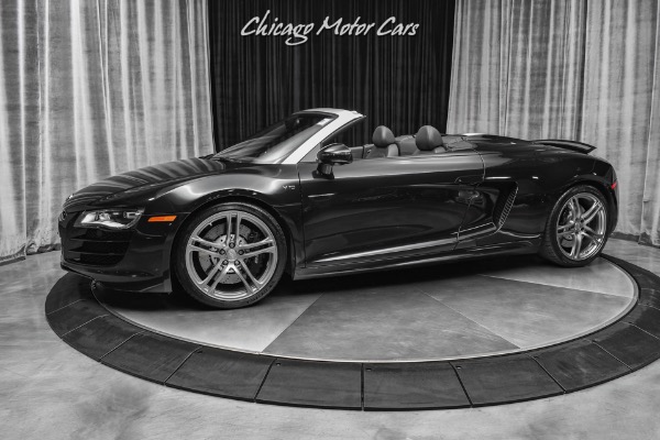 Used 2011 Audi R8 5.2L V10 quattro Spyder Carbon Fiber Interior Trim! Audi Nav Plus! PPF! for sale Sold at Chicago Motor Cars in West Chicago IL 60185 1