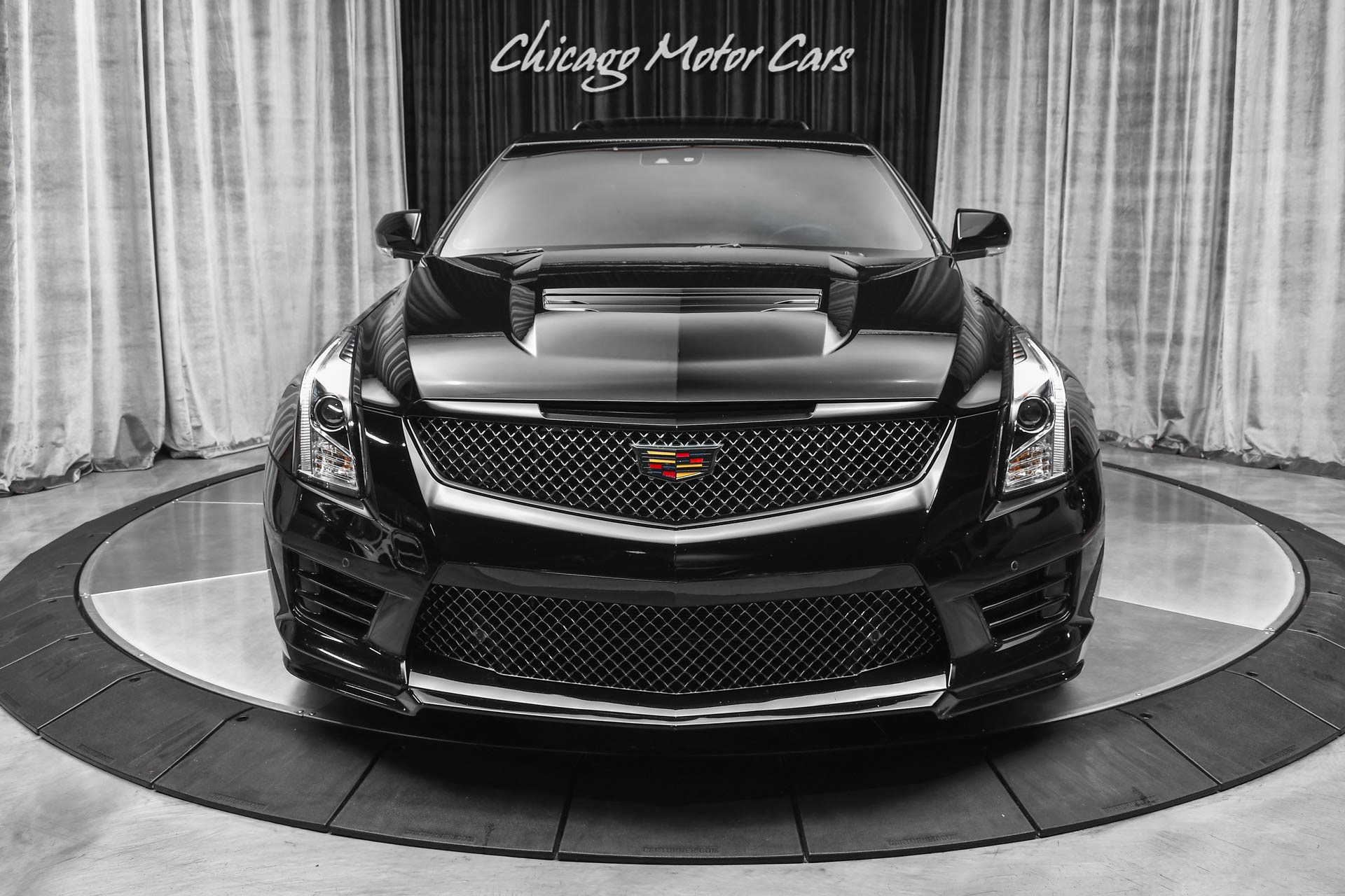 Used-2016-Cadillac-ATS-V-Performance-Sedan-Black-Raven-Luxury-Pack-Recaro-Seats-Sunroof-LOADED