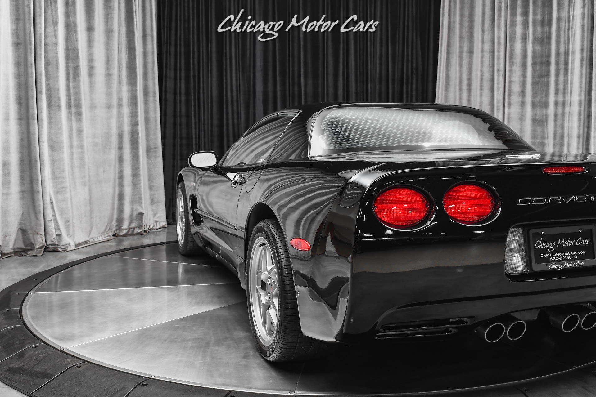 Used-2003-Chevrolet-Corvette-Z06-Black-Black-Coupe-Driver-Memory-Pack-ONLY-4K-Miles