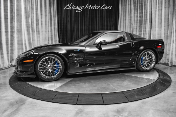 Used 2009 Chevrolet Corvette ZR1 Coupe Preferred Equipment Group! ZR1 Aluminum Wheels! ONLY 2K Miles! for sale Sold at Chicago Motor Cars in West Chicago IL 60185 1