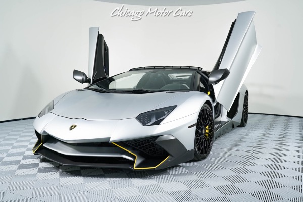 Used 2017 Lamborghini Aventador LP750-4 SV Roadster Ad Personam!! Serviced! Carbon Fiber LOADED for sale Sold at Chicago Motor Cars in West Chicago IL 60185 2