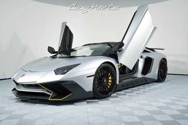 Used 2017 Lamborghini Aventador LP750-4 SV Roadster Ad Personam!! Serviced! Carbon Fiber LOADED for sale Sold at Chicago Motor Cars in West Chicago IL 60185 4