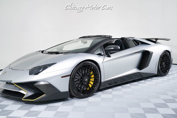 Used 2017 Lamborghini Aventador LP750-4 SV Roadster Ad Personam!! Serviced! Carbon Fiber LOADED for sale Sold at Chicago Motor Cars in West Chicago IL 60185 5