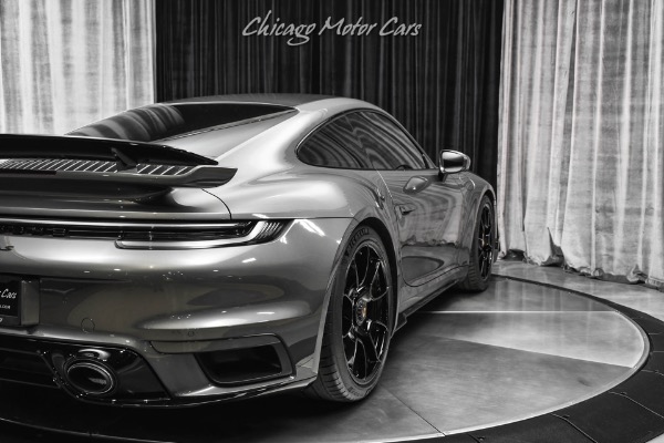 Used-2021-Porsche-911-Turbo-S-Coupe-HUGE-MSRP-Agate-Grey-Exclusive-Manufaktur-Interior-LOADED