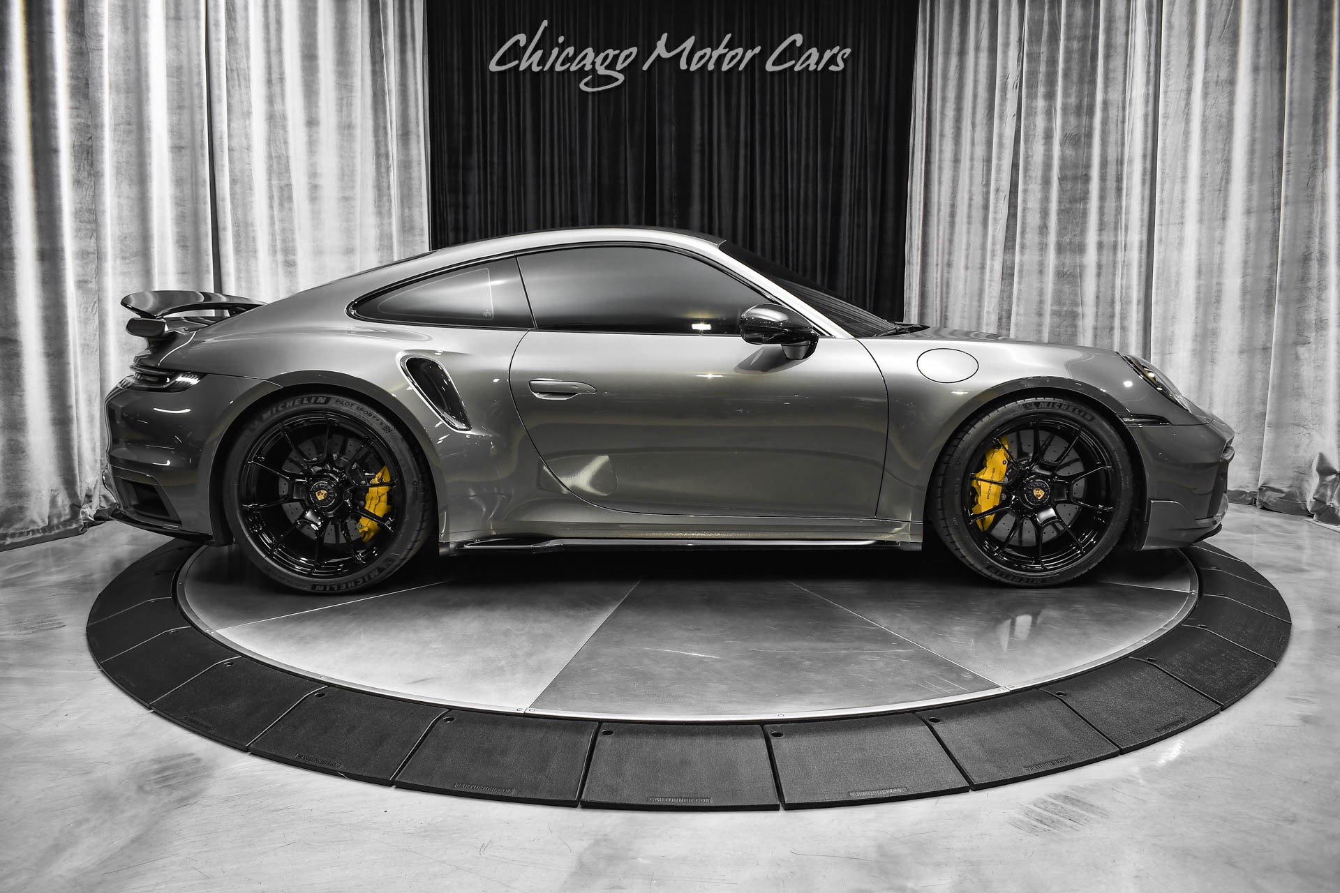 Used-2021-Porsche-911-Turbo-S-Coupe-HUGE-MSRP-Agate-Grey-Exclusive-Manufaktur-Interior-LOADED