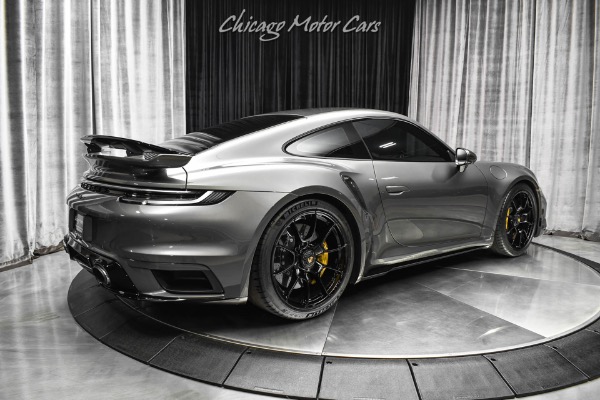 Used 2021 Porsche 911 Turbo S Coupe HUGE MSRP! Agate Grey! Exclusive Manufaktur Interior! LOADED for sale Sold at Chicago Motor Cars in West Chicago IL 60185 5