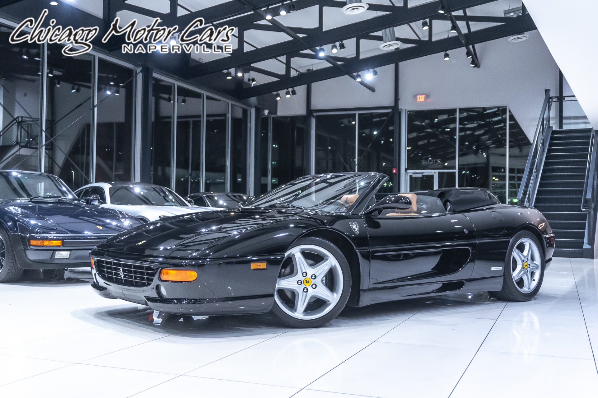 Used 1999 Ferrari F355 Berlinetta Spider Convertible 6 Speed Manual Recently Serviced! for sale Sold at Chicago Motor Cars in West Chicago IL 60185 1