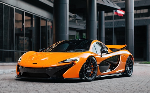 Used 2014 McLaren P1 Coupe Only 1700 Miles! Completely Serviced MSO Spec Orange Carbon Fiber! for sale Sold at Chicago Motor Cars in West Chicago IL 60185 1