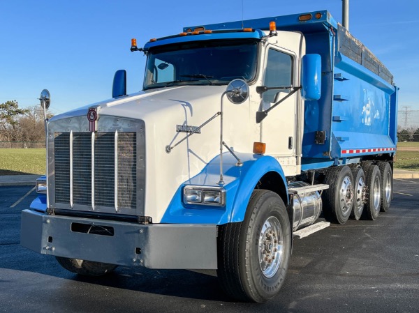 Used 2008 Kenworth T800 Quad Axle Dump Truck for sale Sold at Chicago Motor Cars in West Chicago IL 60185 1