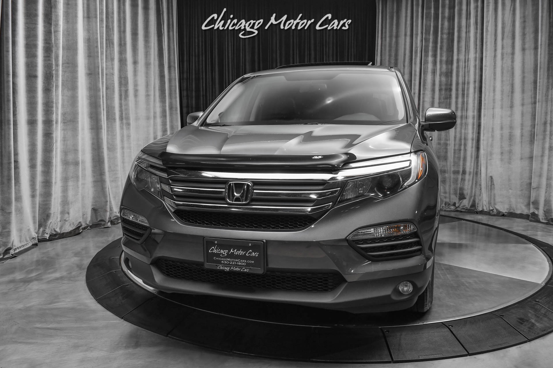 Used-2018-Honda-Pilot-EX-L-SUV-Modern-Steel-Grey-Great-Condition-Higher-Trim-Level-Luxurious