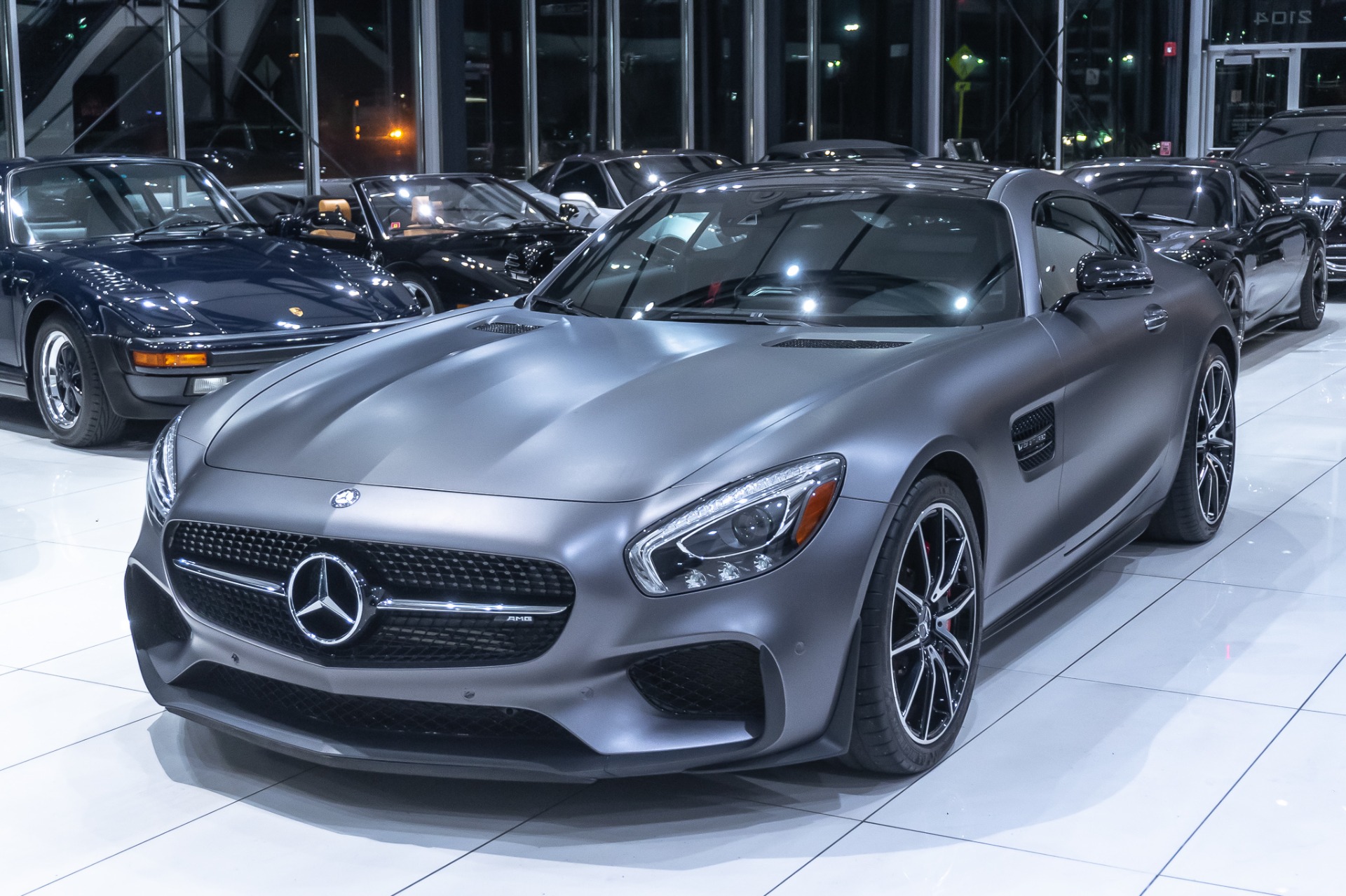Used-2016-Mercedes-Benz-AMG-GTS-Coupe-Edition-1-Lane-Tracking-Package-Matte-Grey-Wrap