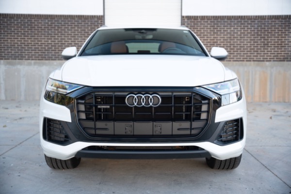 Used 2020 Audi Q8 3.0T quattro Premium SUV AWD White! Navigation! LOADED Perfect! for sale Sold at Chicago Motor Cars in West Chicago IL 60185 2