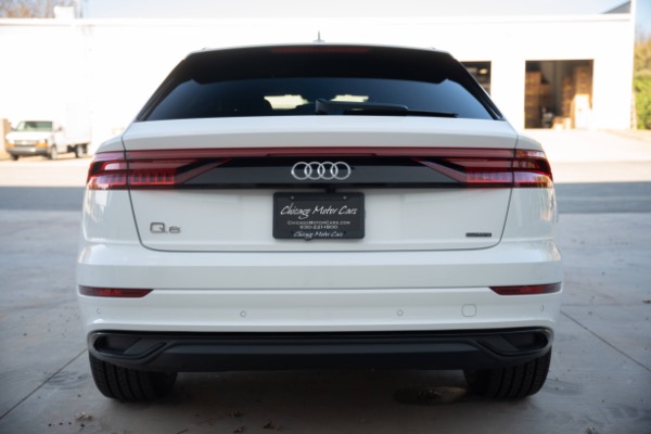 Used 2020 Audi Q8 3.0T quattro Premium SUV AWD White! Navigation! LOADED Perfect! for sale Sold at Chicago Motor Cars in West Chicago IL 60185 6