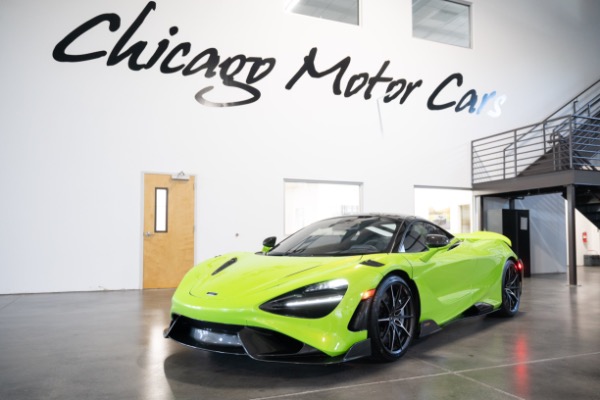 Used 2021 McLaren 765LT Coupe Only 1700 Miles! Napier Green! LOADED! Serviced! Perfect for sale Sold at Chicago Motor Cars in West Chicago IL 60185 2