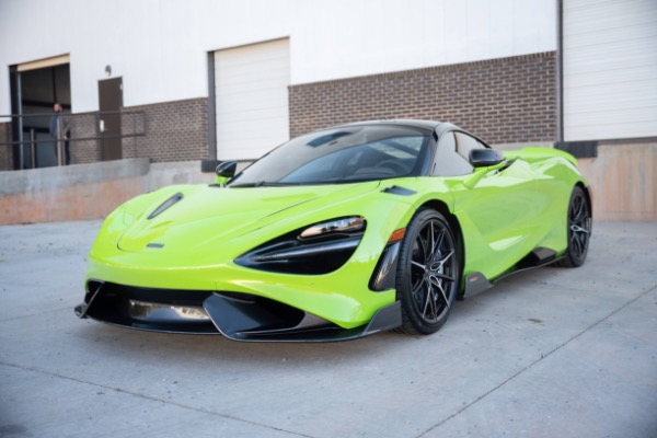 Used 2021 McLaren 765LT Coupe Only 1700 Miles! Napier Green! LOADED! Serviced! Perfect for sale Sold at Chicago Motor Cars in West Chicago IL 60185 4