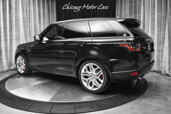 Used 2016 Land Rover Range Rover Sport 5.0L V8 Supercharged Dynamic! Recently Serviced! Hot Color Combo Black/Red! for sale Sold at Chicago Motor Cars in West Chicago IL 60185 3