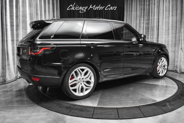 Used 2016 Land Rover Range Rover Sport 5.0L V8 Supercharged Dynamic! Recently Serviced! Hot Color Combo Black/Red! for sale Sold at Chicago Motor Cars in West Chicago IL 60185 5
