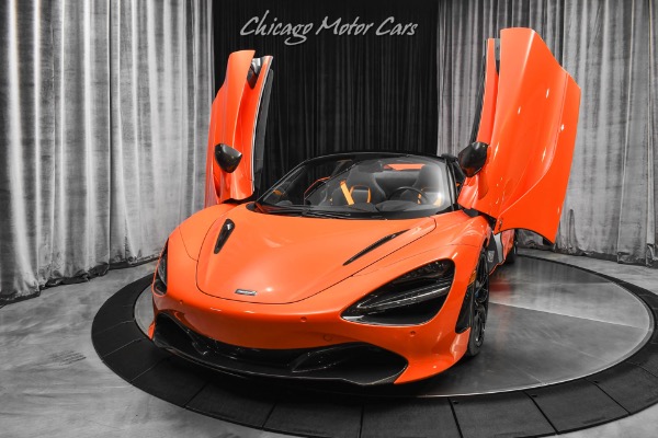 Used 2020 McLaren 720S Spider Performance $408K+ MSRP Carbon Electrochromic Roof! Full PPF! for sale Sold at Chicago Motor Cars in West Chicago IL 60185 2
