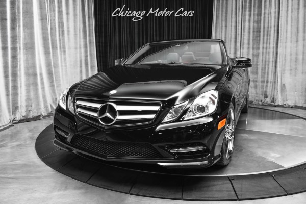 Used 2012 Mercedes-Benz E550 Convertible Premium Package! Appearence Package! Incredible Example! Perfec for sale Sold at Chicago Motor Cars in West Chicago IL 60185 2