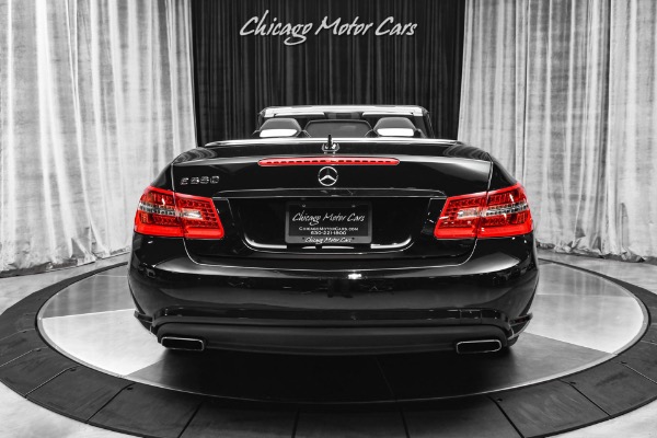 Used 2012 Mercedes-Benz E550 Convertible Premium Package! Appearence Package! Incredible Example! Perfec for sale Sold at Chicago Motor Cars in West Chicago IL 60185 4