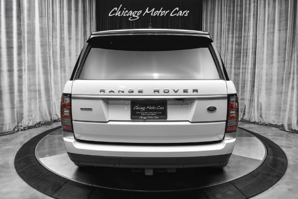 Used 2017 Land Rover Range Rover Autobiography SUV Yulong Pearl White/ Red Interior! Loaded! for sale Sold at Chicago Motor Cars in West Chicago IL 60185 4