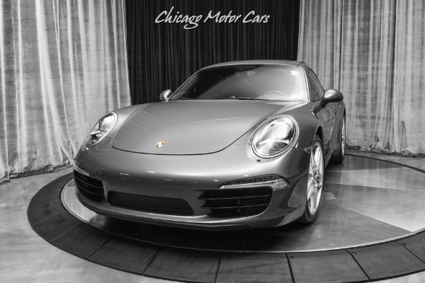 Used 2013 Porsche 911 Carrera Coupe Agate Grey Metallic! PDLS + Sport Chrono Package! LOADED! for sale Sold at Chicago Motor Cars in West Chicago IL 60185 2
