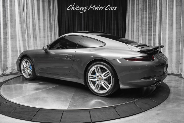Used 2013 Porsche 911 Carrera Coupe Agate Grey Metallic! PDLS + Sport Chrono Package! LOADED! for sale Sold at Chicago Motor Cars in West Chicago IL 60185 3