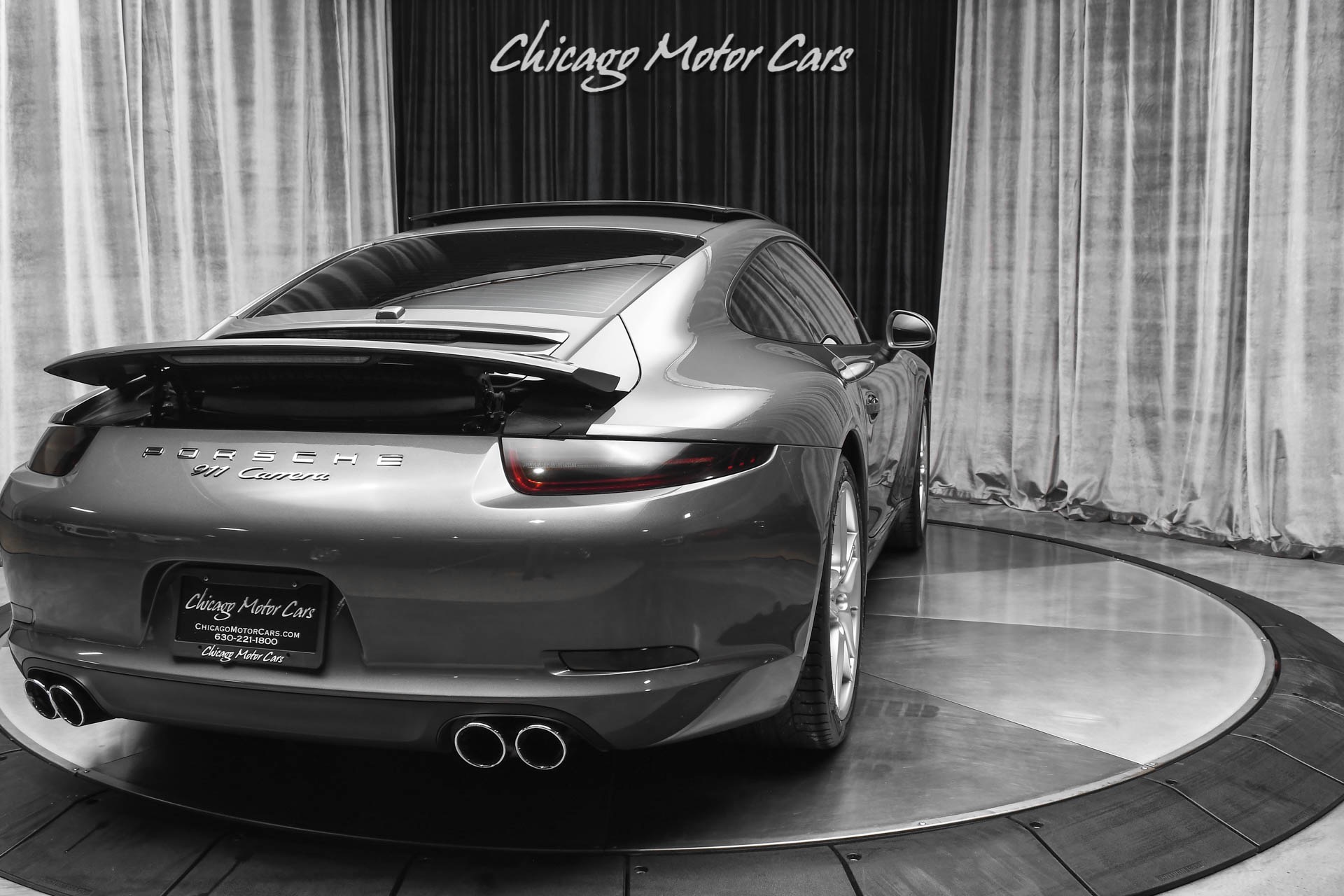 Used-2013-Porsche-911-Carrera-Coupe-Agate-Grey-Metallic-PDLS--Sport-Chrono-Package-LOADED