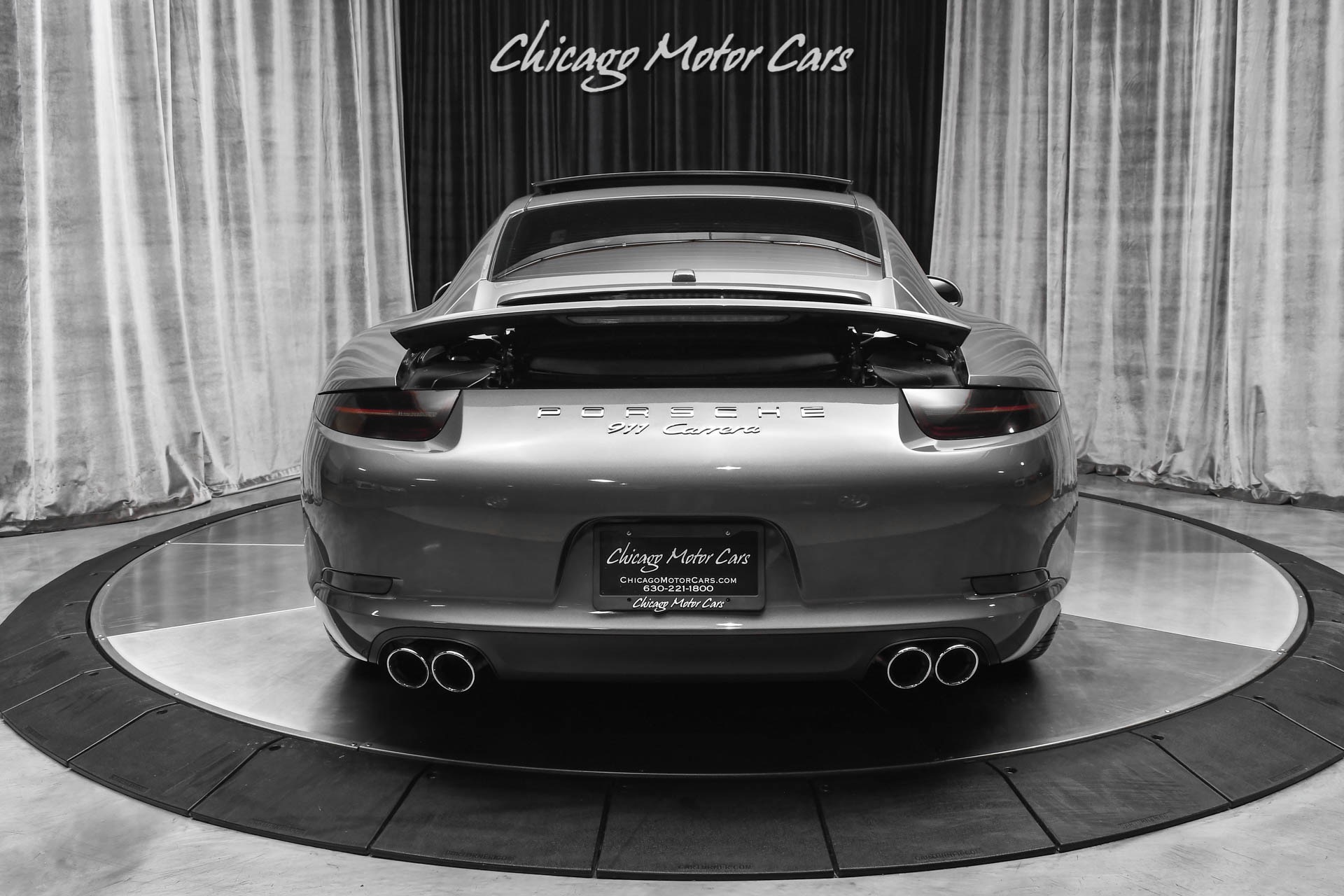 Used-2013-Porsche-911-Carrera-Coupe-Agate-Grey-Metallic-PDLS--Sport-Chrono-Package-LOADED