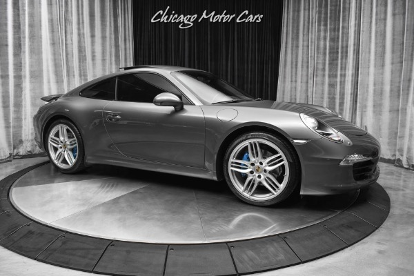 Used 2013 Porsche 911 Carrera Coupe Agate Grey Metallic! PDLS + Sport Chrono Package! LOADED! for sale Sold at Chicago Motor Cars in West Chicago IL 60185 6