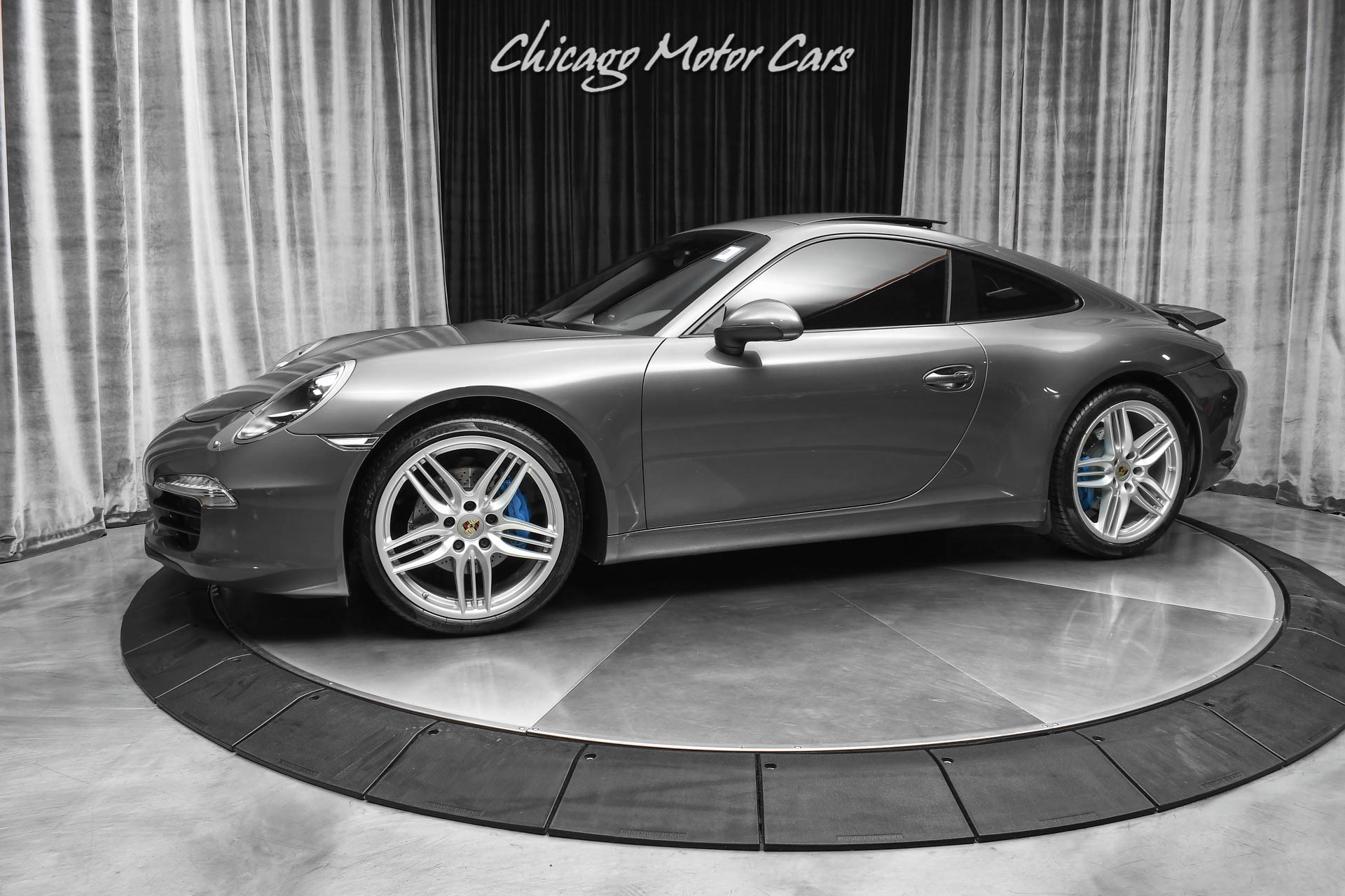 Used-2013-Porsche-911-Carrera-Coupe-Agate-Grey-Metallic-PDLS--Sport-Chrono-Package-LOADED