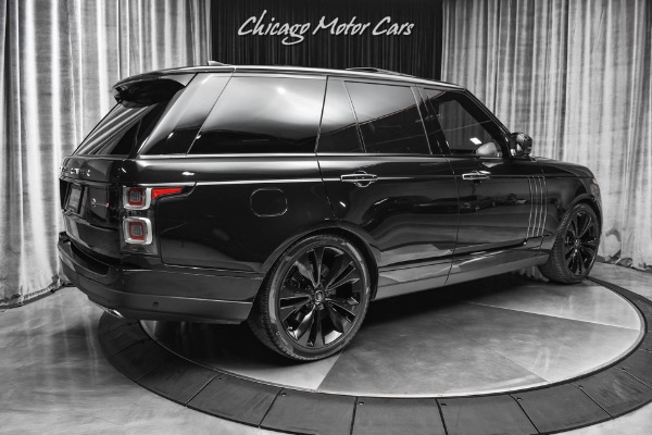 Used 2021 Land Rover Range Rover SV Autobiography Dynamic Black SUV Entertain. Pkg! Massage Seats! Pano Roof for sale Sold at Chicago Motor Cars in West Chicago IL 60185 5