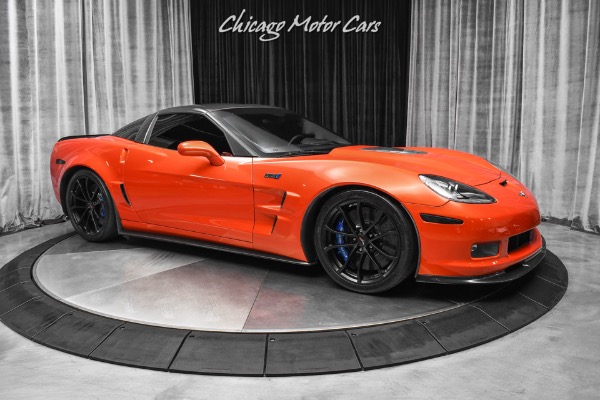 Used 2012 Chevrolet Corvette ZR1 3ZR! One of 16 in Inferno Orange! Rare! 824RWHP! for sale Sold at Chicago Motor Cars in West Chicago IL 60185 6