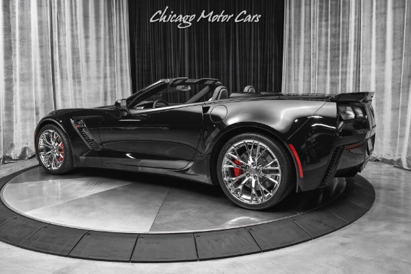 Used 2015 Chevrolet Corvette Z06 Convertible 3LZ 7 Speed MANUAL Polished Wheels 11K Miles for sale Sold at Chicago Motor Cars in West Chicago IL 60185 3