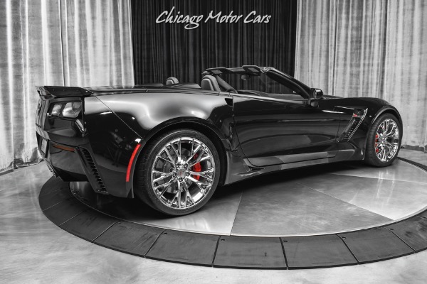 Used 2015 Chevrolet Corvette Z06 Convertible 3LZ 7 Speed MANUAL Polished Wheels 11K Miles for sale Sold at Chicago Motor Cars in West Chicago IL 60185 5